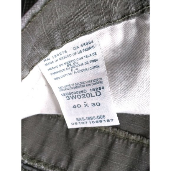 Wrangler Riggs Workwear Ripstop Green Pants Mens Size 40x30 - Picture 4 of 4